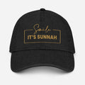 “Smile It’s Sunnah” Embroidered Black Baseball Cap – Adjustable Islamic Hat