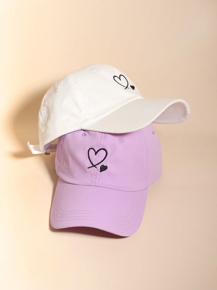 Heart cap for girls