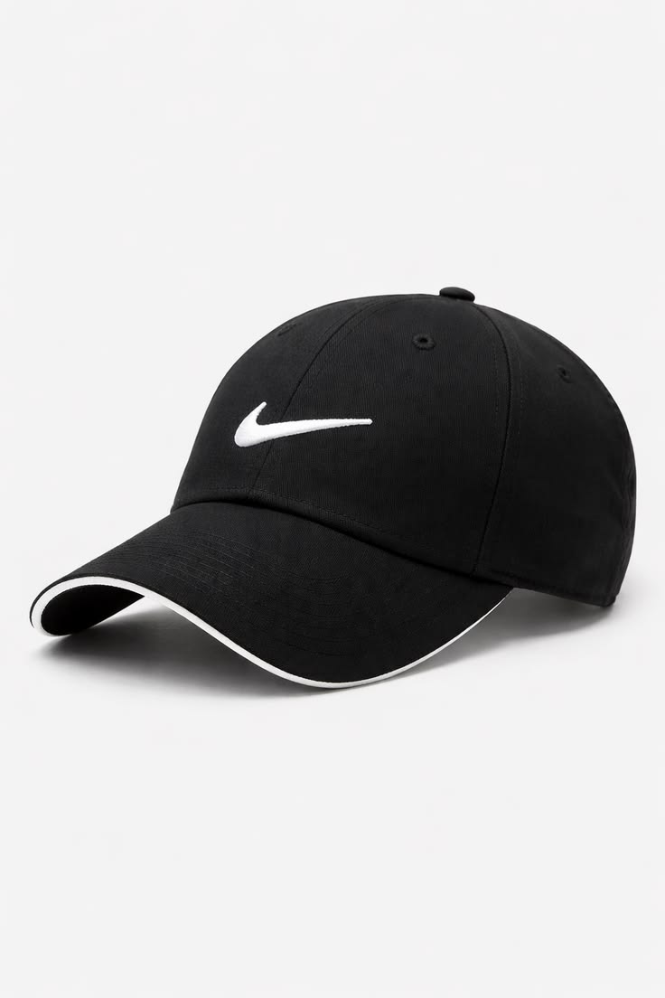 Premium Black Sports Cap for Men & Women | Adjustable Fashion Baseball Cap
